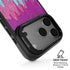 Paint Splatter Purple iPhone 17 Pro Kickstand Case