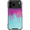 Paint Splatter Purple iPhone 17 Pro Max Clear Case