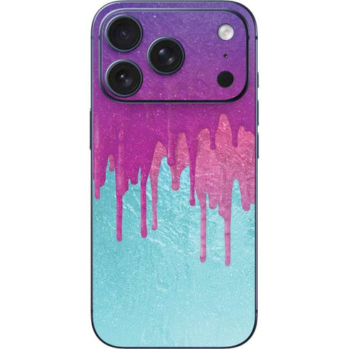 Paint Splatter Purple iPhone 17 Pro Max Skin