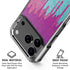 Paint Splatter Purple iPhone 18 Pro Clear Case