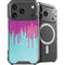 Paint Splatter Purple iPhone 18 Pro MagSafe Case