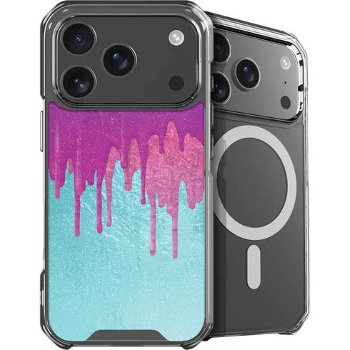 Paint Splatter Purple iPhone 18 Pro Max MagSafe Case