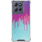 Paint Splatter Purple Moto G Stylus 5G (2025) Clear Case