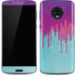 Paint Splatter Purple Moto G6 Skin