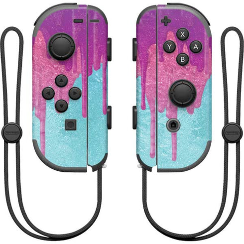 Paint Splatter Purple Nintendo Skins