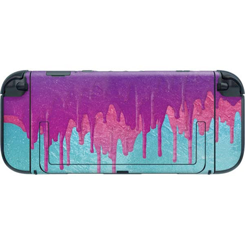 Paint Splatter Purple Nintendo Switch 2 (2025) with Joy-Con Skin
