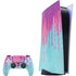 Paint Splatter Purple PlayStation PS5 Skins