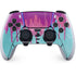 Paint Splatter Purple PS5 DualSense Edge Pro Controller Skin
