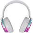 Paint Splatter Purple Surface Headphones Skin
