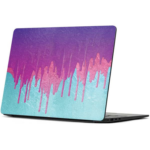 Paint Splatter Purple Surface Laptop 7 13.8in Skin
