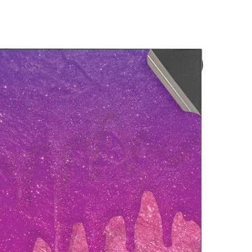 Paint Splatter Purple XBox Series X Digital Edition Console Skin