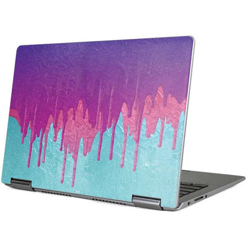 Paint Splatter Purple Yoga 710 14in Skin