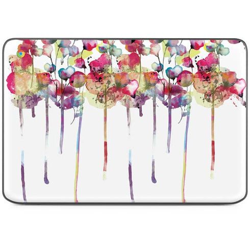 Painted Flowers HP Chromebook Skin