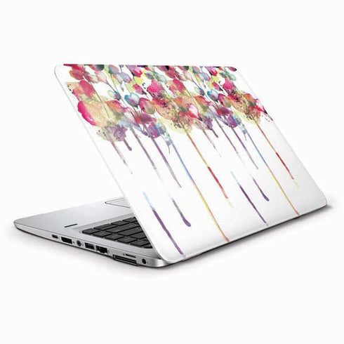 Painted Flowers HP Elitebook Skin