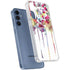 Painted Flowers Galaxy A55 5G Clear Case