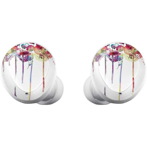 Painted Flowers Galaxy Buds Plus Skin