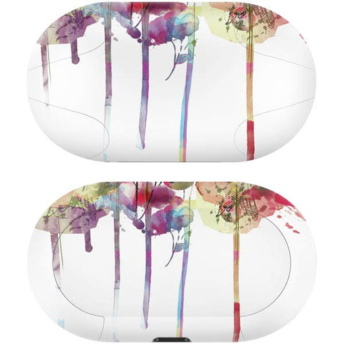 Painted Flowers Galaxy Buds Skin