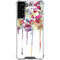 Painted Flowers Galaxy S22 Plus Clear Case