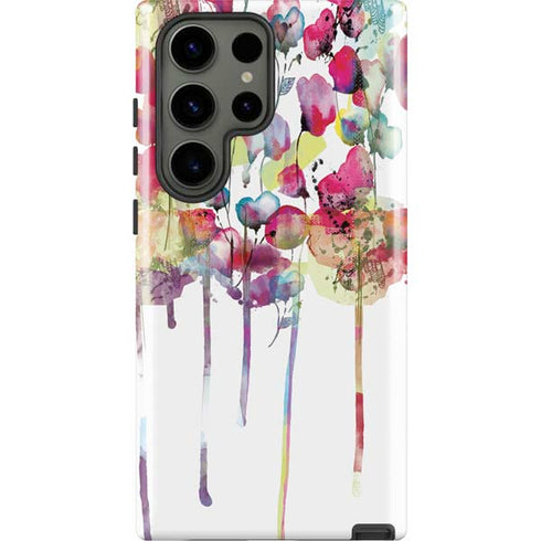 Painted Flowers Galaxy S23 Ultra Pro Case