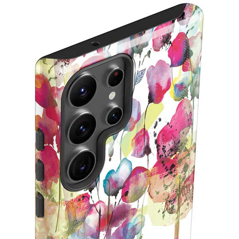 Painted Flowers Galaxy S23 Ultra Pro Case