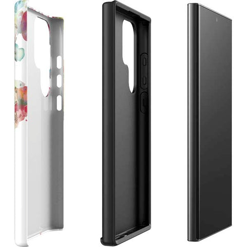 Painted Flowers Galaxy S23 Ultra Pro Case