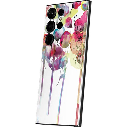 Painted Flowers Galaxy Skins