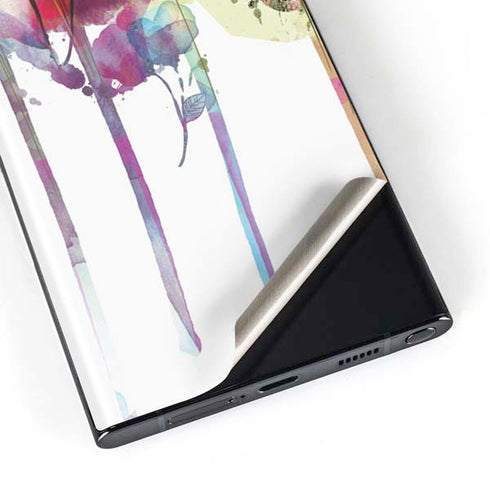 Painted Flowers Galaxy Skins