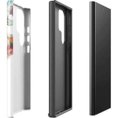 Painted Flowers Galaxy S25 Ultra Impact Case