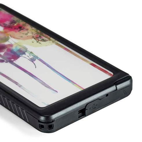 Painted Flowers Galaxy S24 Ultra Waterproof Case