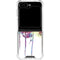 Painted Flowers Galaxy Z Flip6 Clear Case