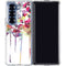 Painted Flowers Galaxy Z Fold6 Clear Case