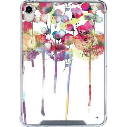 Painted Flowers iPad 11th Gen (2025) Clear Case