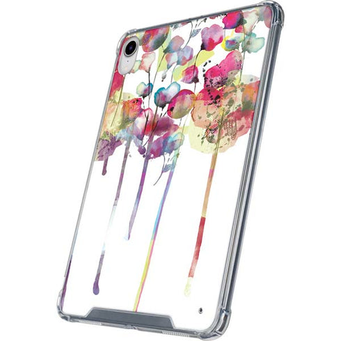Painted Flowers iPad 11th Gen (2025) Clear Case