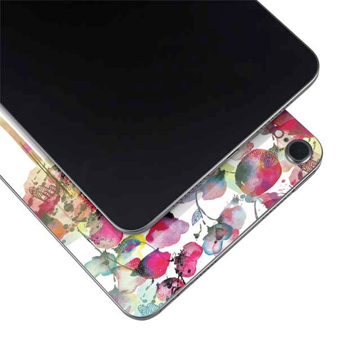 Painted Flowers Apple iPad Mini Skin