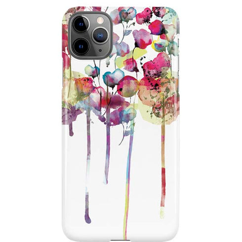 Painted Flowers iPhone Cases