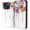 Painted Flowers iPhone 13 Folio Case