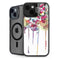 Painted Flowers iPhone 15 Plus Kickstand Case