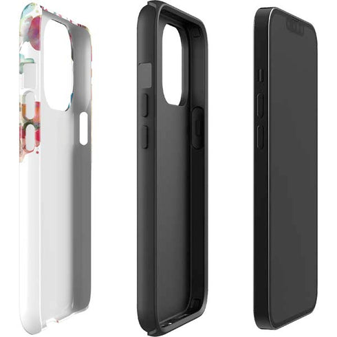 Painted Flowers iPhone 15 Pro Impact Case