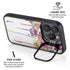 Painted Flowers iPhone 15 Pro Max Kickstand Case