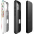 Painted Flowers iPhone 16 Plus Impact Case