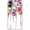 Painted Flowers iPhone 16 Plus Skin