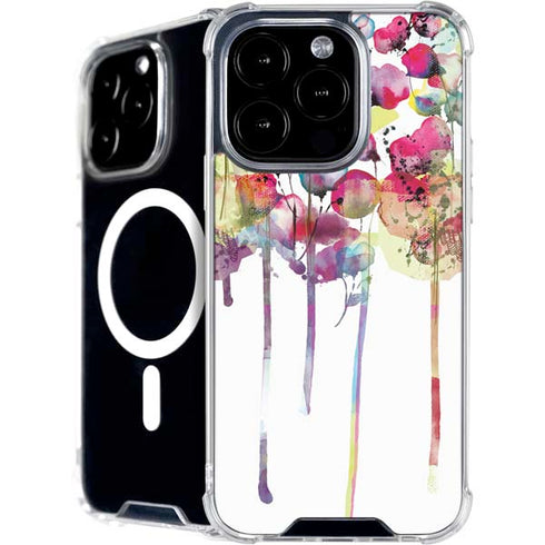 Painted Flowers iPhone 16 Pro MagSafe Case