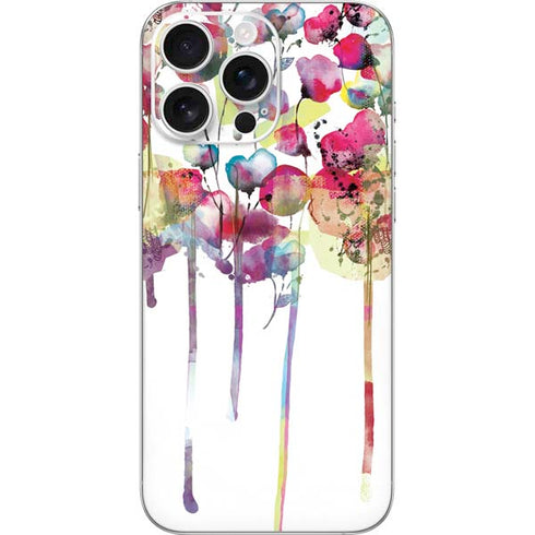 Painted Flowers iPhone 16 Pro Max Skin