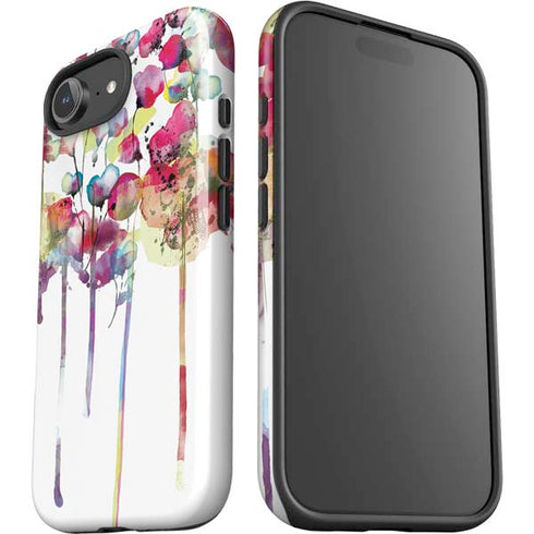 Painted Flowers iPhone 16e Impact Case