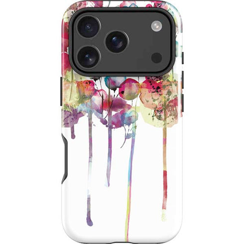 Painted Flowers iPhone 18 Pro Impact Case