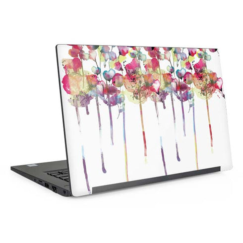 Painted Flowers Dell Latitude Skin