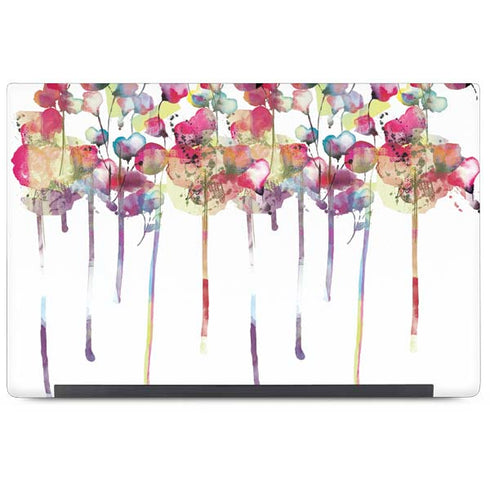 Painted Flowers Dell Latitude Skin