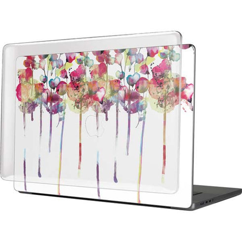 Painted Flowers MacBook Cases