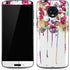 Painted Flowers Moto G6 Skin