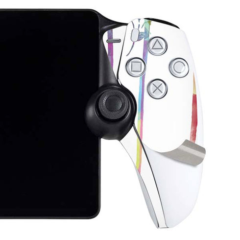 Painted Flowers PlayStation Portal Remote Player Skin